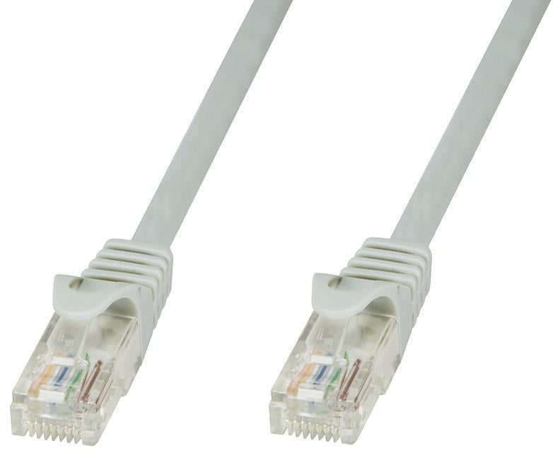 Cavo di rete Patch in CCA Cat.6 Grigio UTP 7.5m